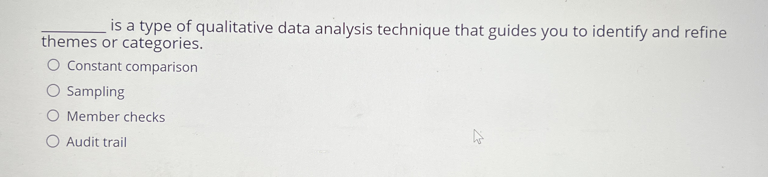  is a type of qualitative data analysis technique that guides you