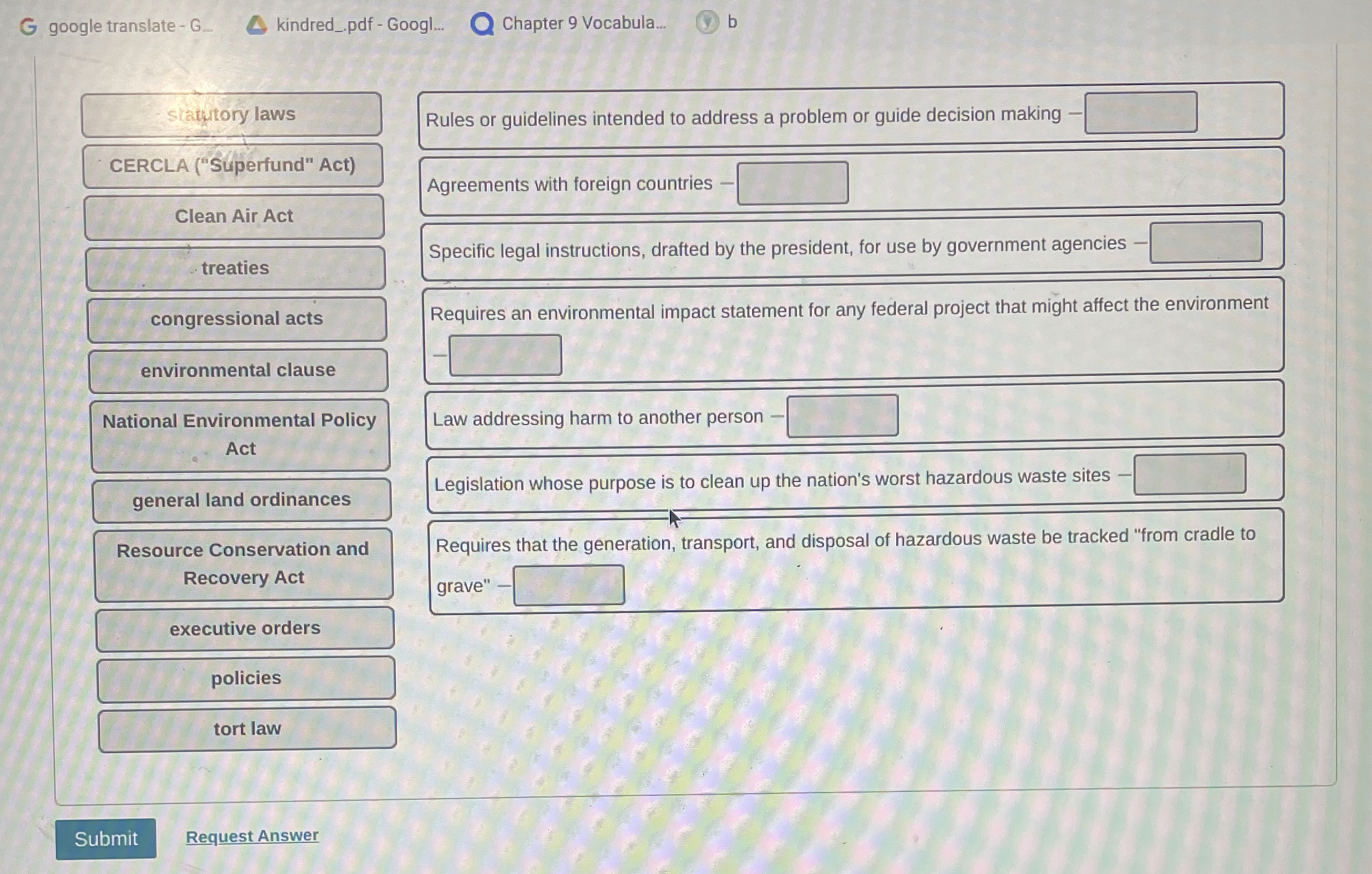  google translate - G. kindred_.pdf - Googl... Chapter 9 Vocabula... b