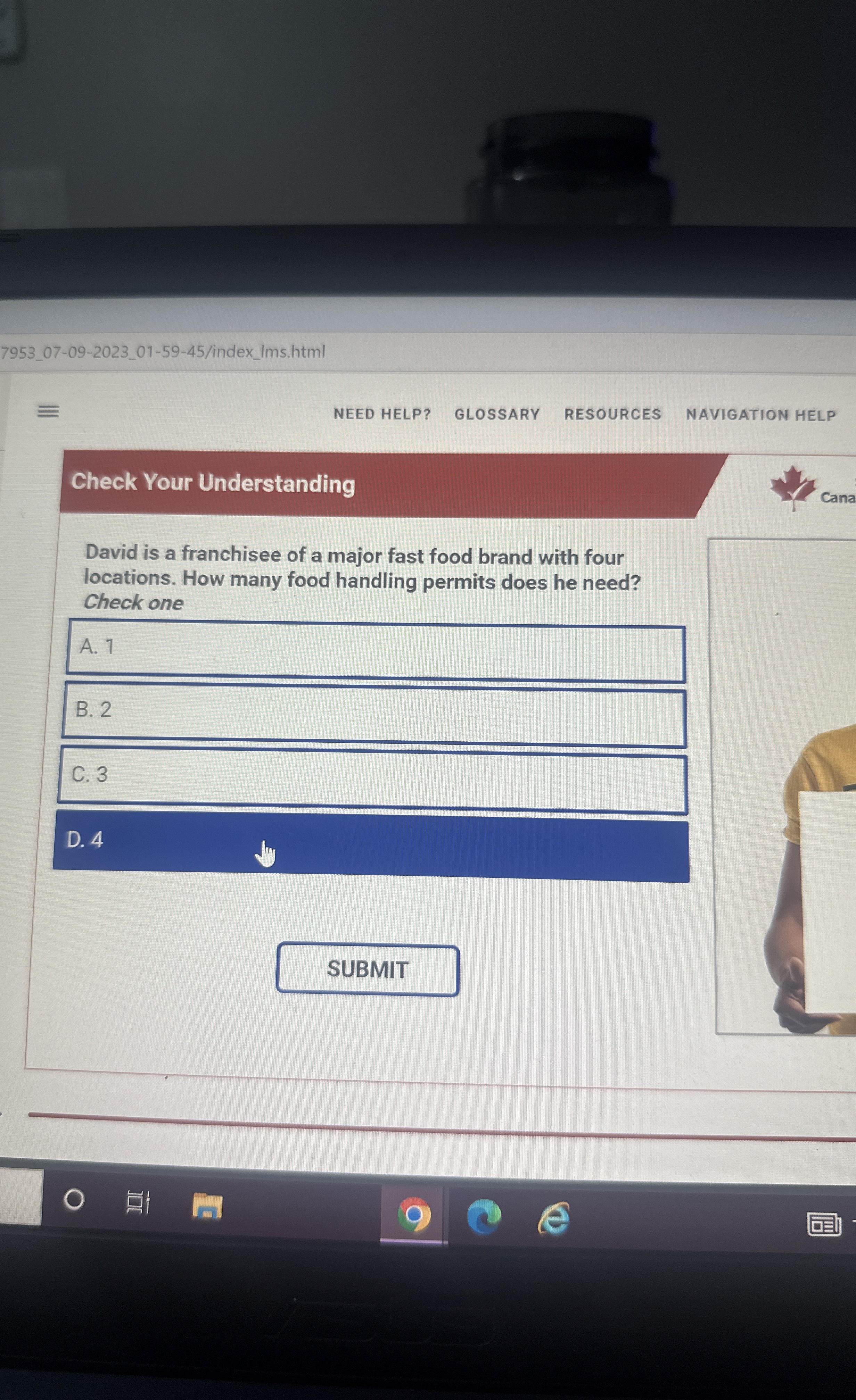  7953_07-09-2023_01-59-45/index_Ims.html NEED HELP? GLOSSARY RESOURCES NAVIGATION HELP Check Your Understanding David