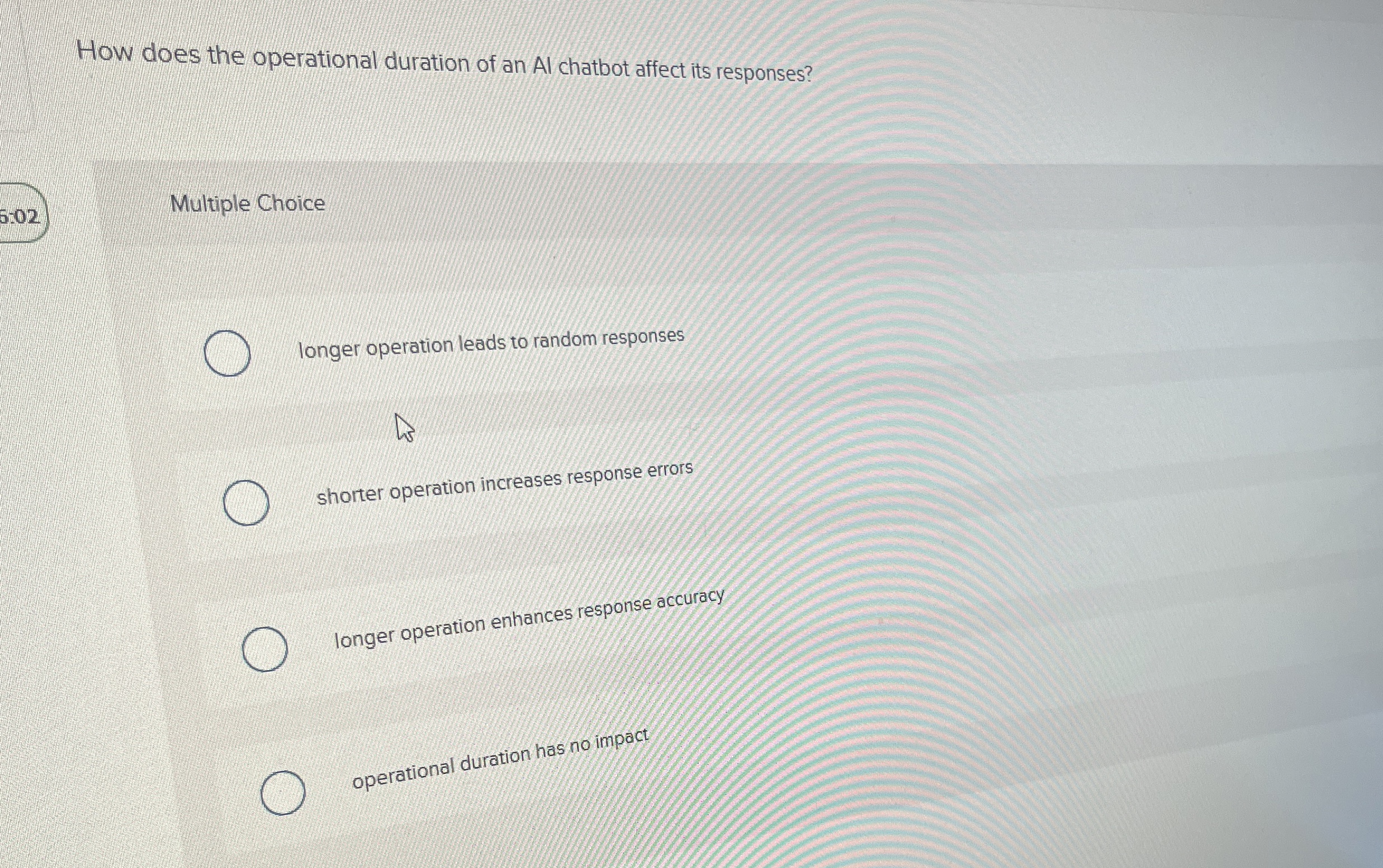  How does the operational duration of an Al chatbot affect its