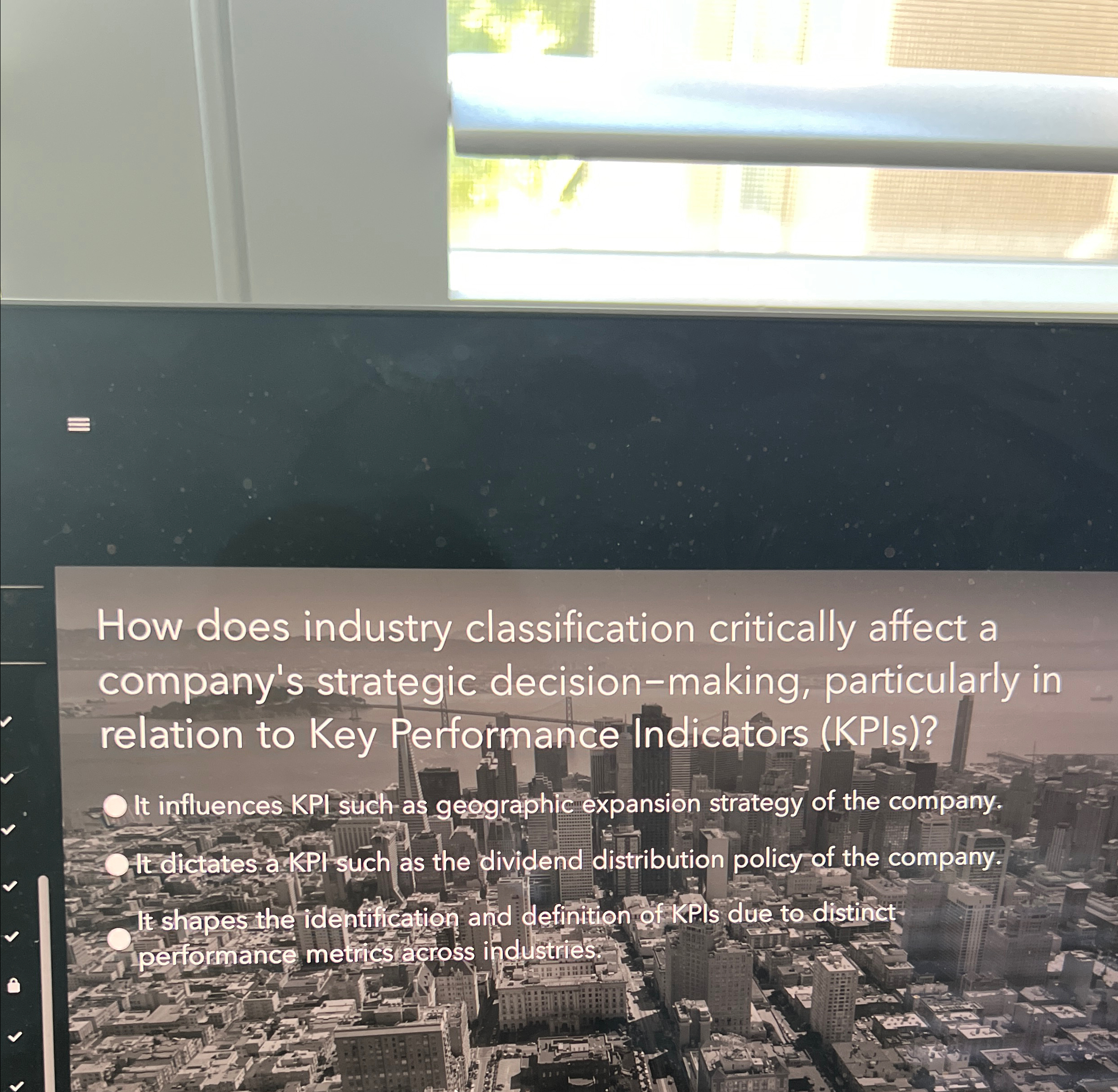  How does industry classification critically affect a company's strategic decision-making, particularly