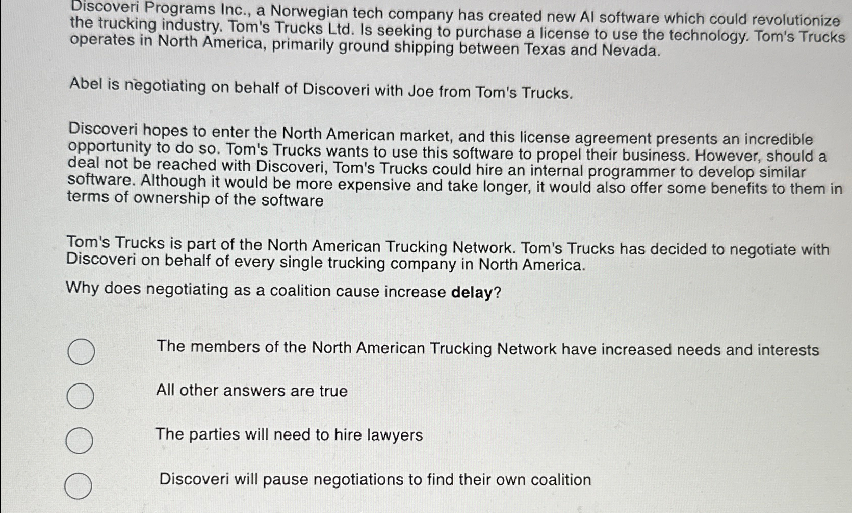  Discoveri Programs Inc., a Norwegian tech company has created new Al