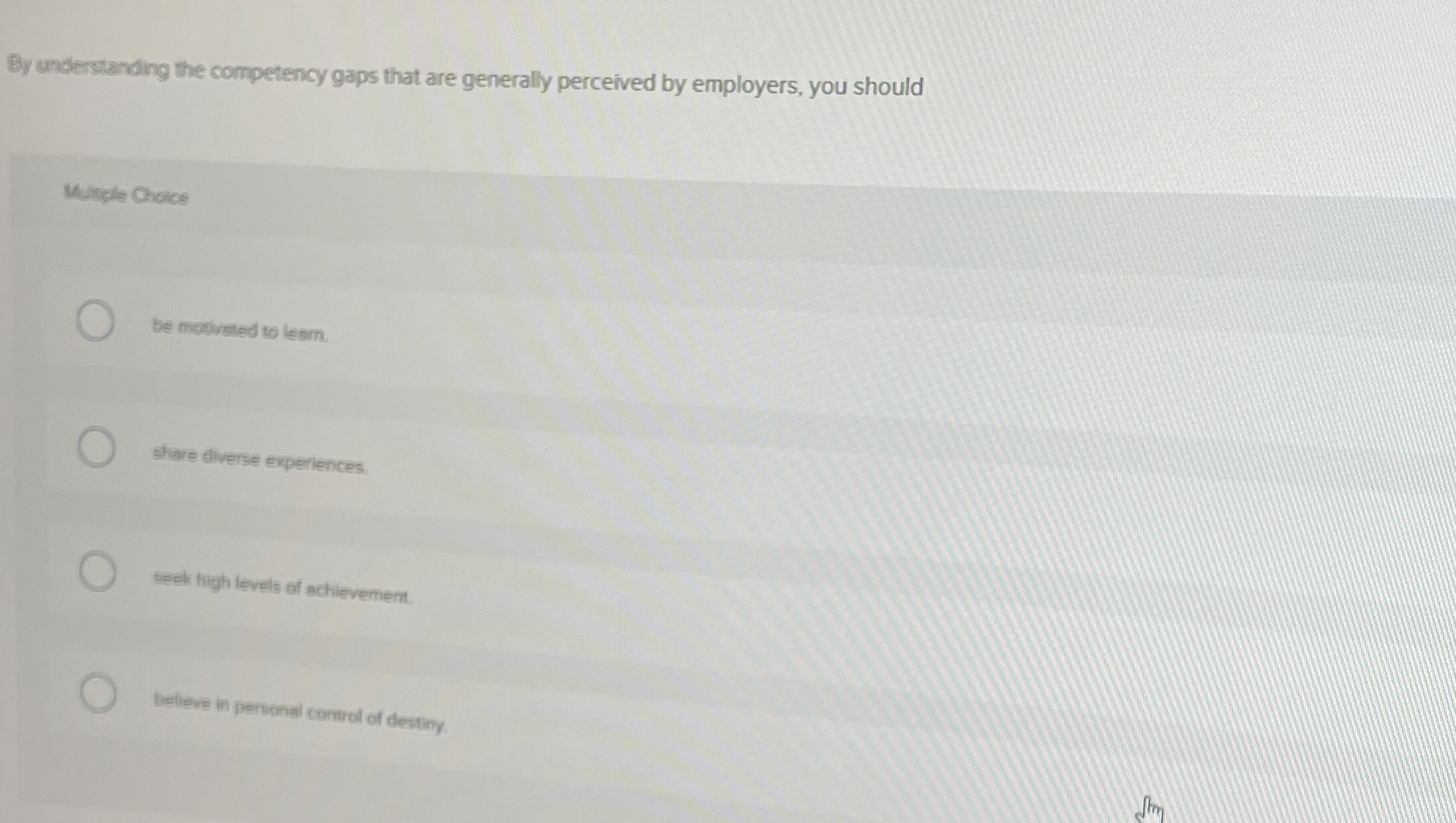  By understanding the competency gaps that are generally perceived by employers,