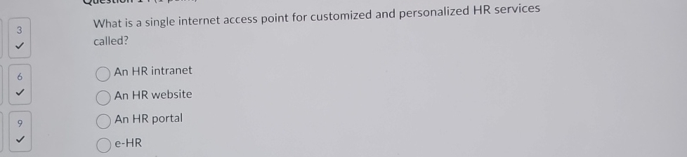  What is a single internet access point for customized and personalized