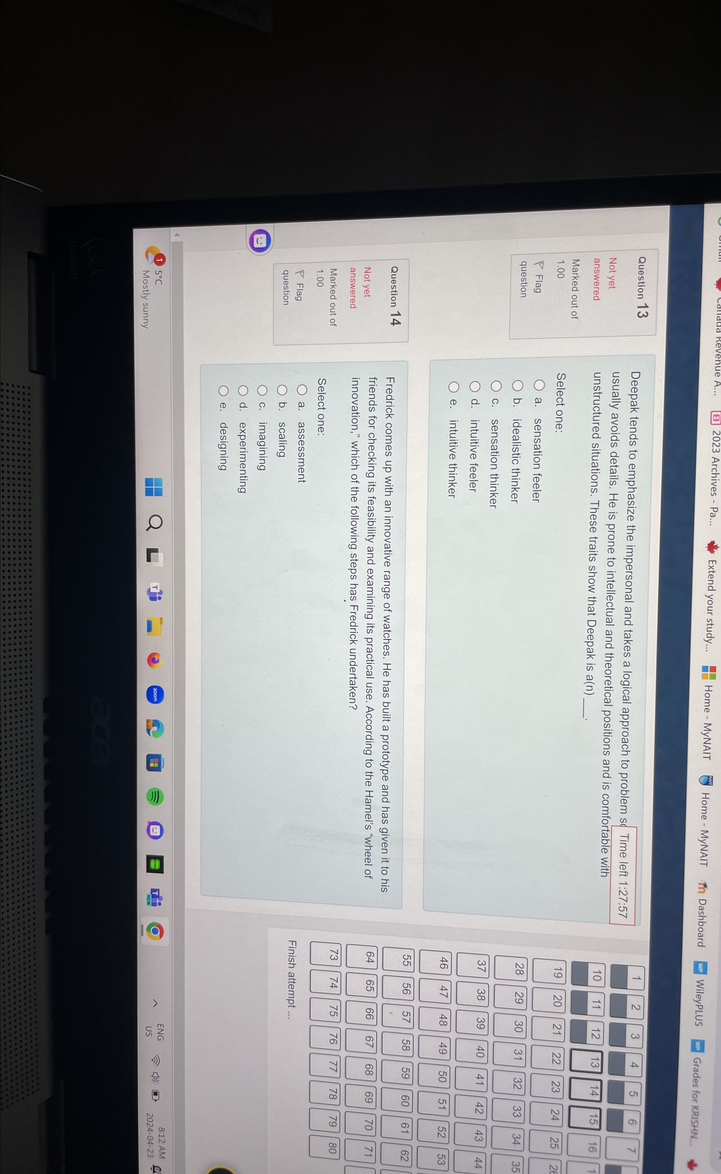  2023 Archives - Pa... Extend your study... Home - MyNAIT Home