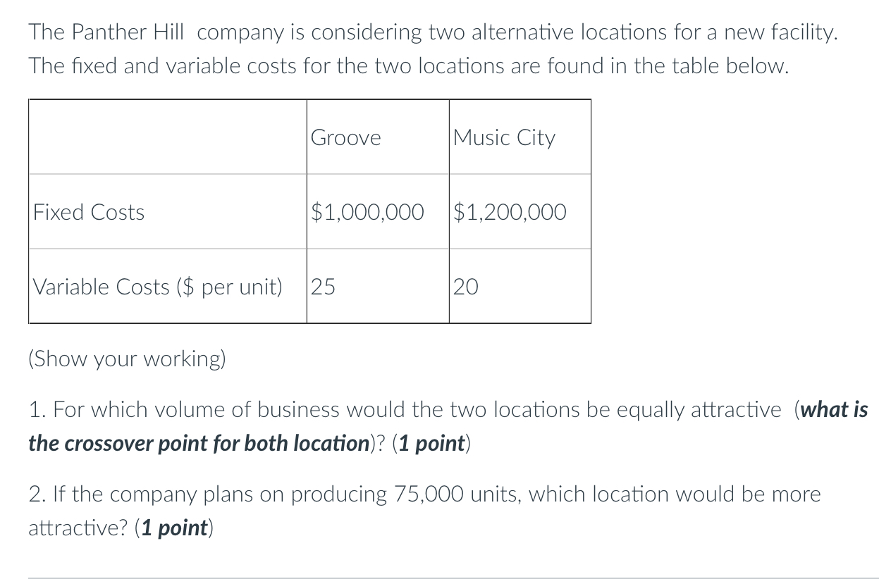  The following data are pulled from a recent Hill Manufacturing annual