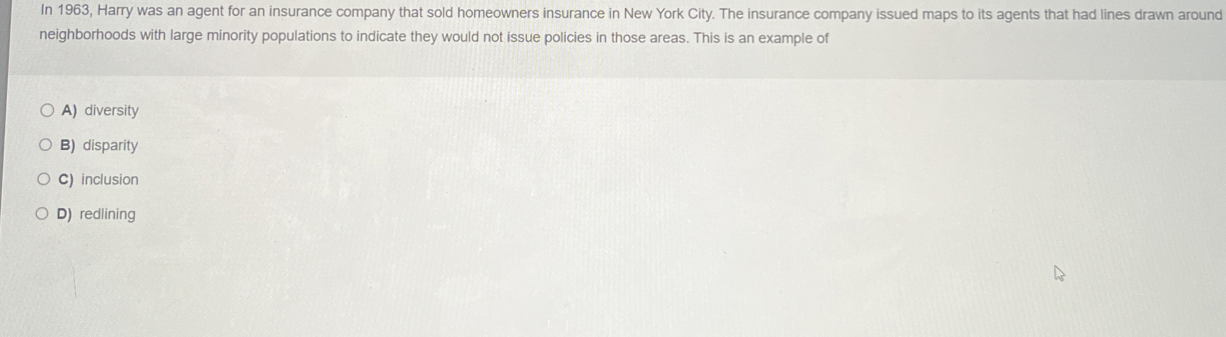  In 1963, Harry was an agent for an insurance company that
