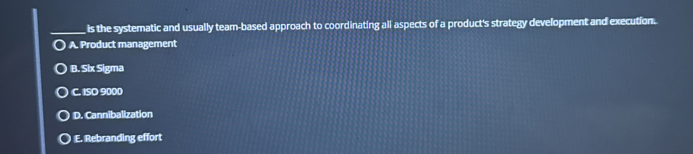  q, is the systematic and usually team-based approach to coordinating all