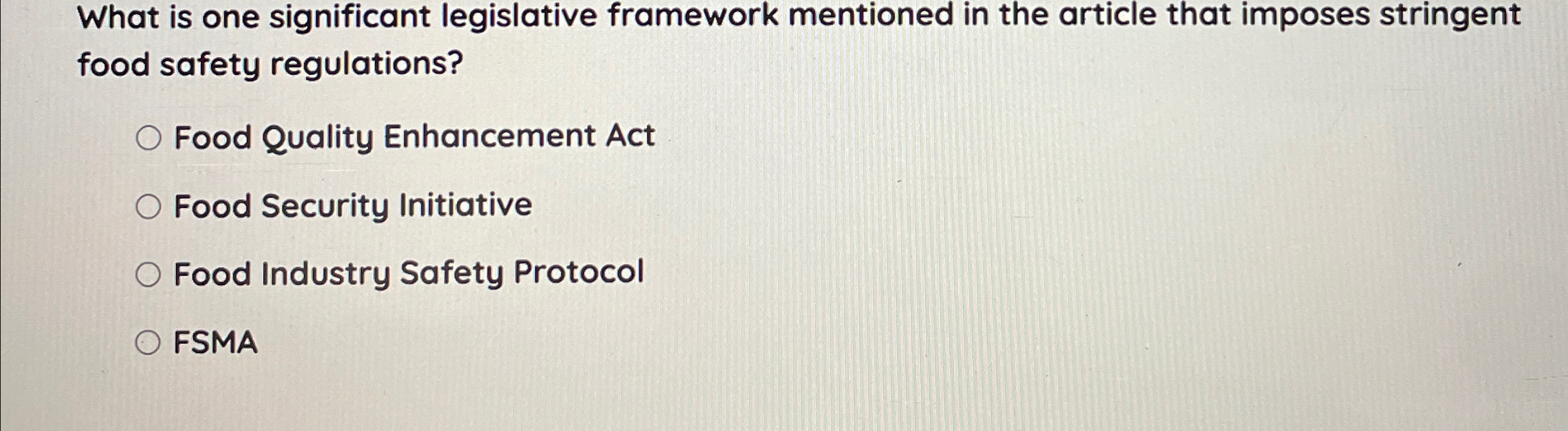  What is one significant legislative framework mentioned in the article that