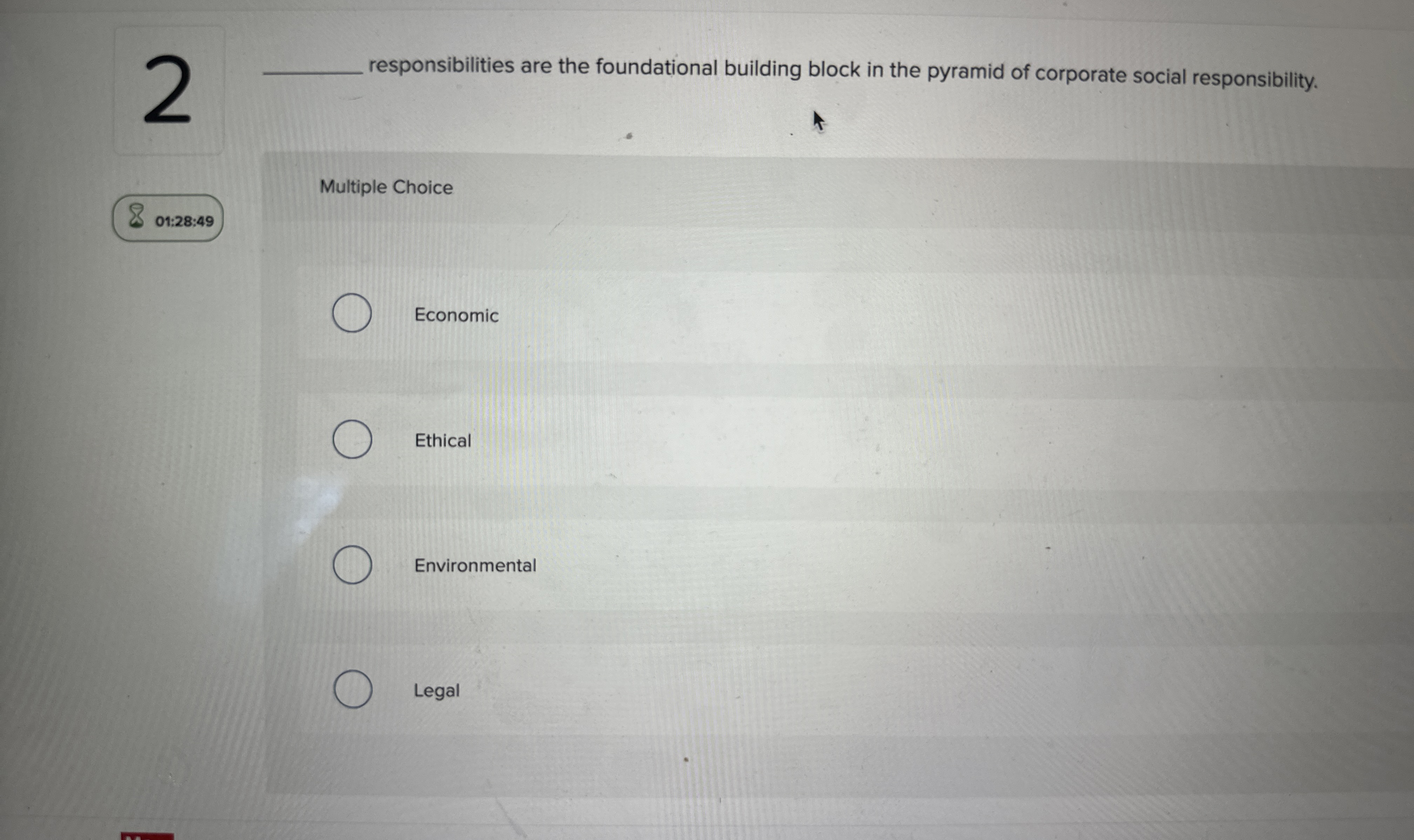  2 q, responsibilities are the foundational building block in the pyramid