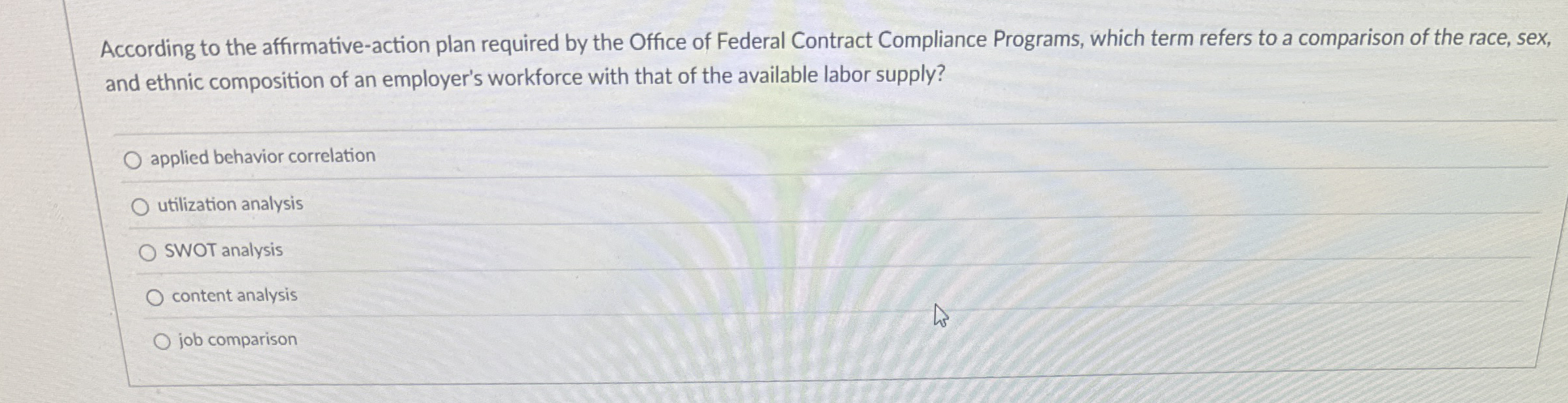  Which process involves analyzing the tasks necessary for the production of