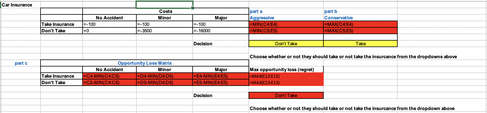  Use excel to answer the following question. Suppose that a car-rental