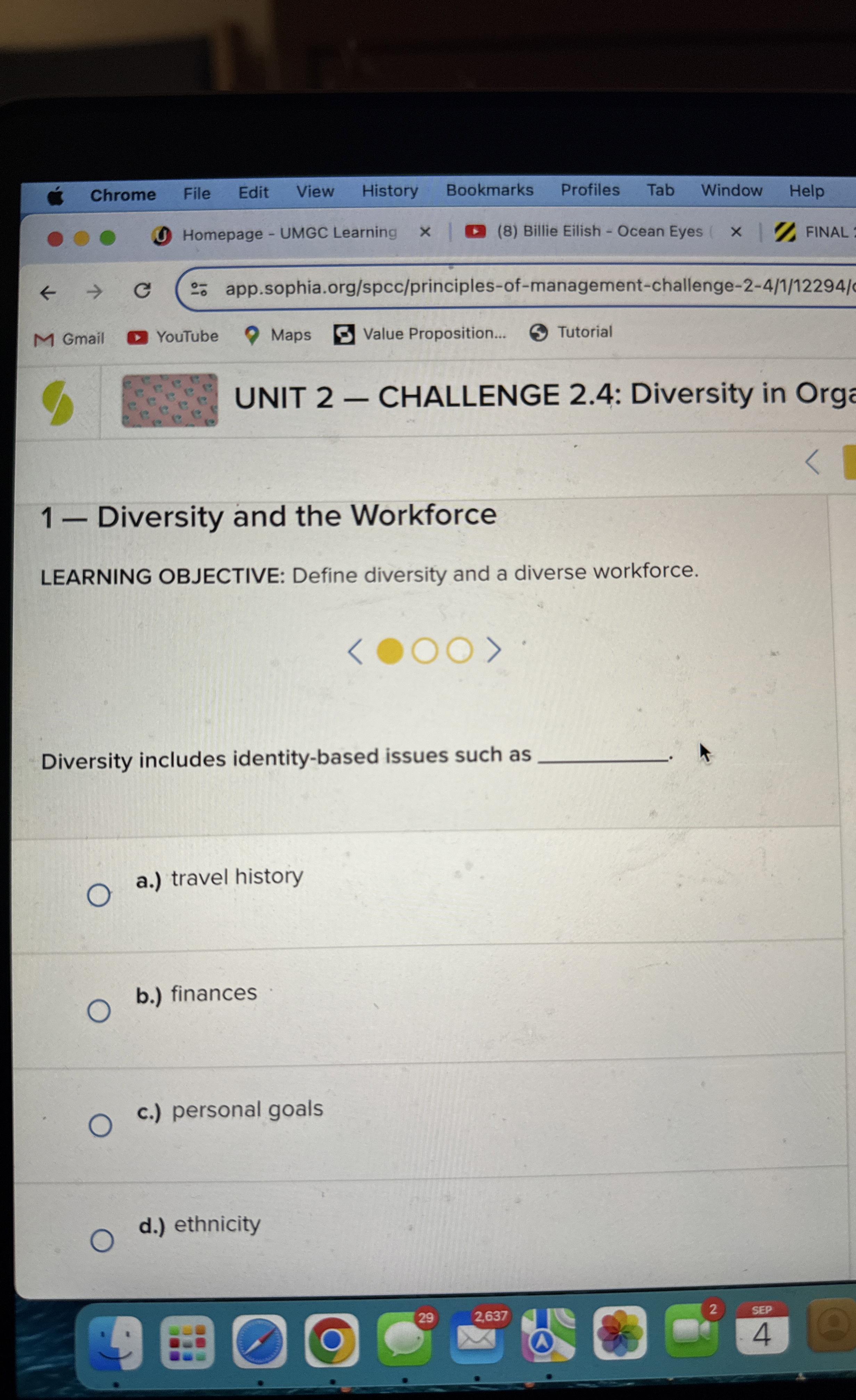  Chrome File Edit View History Bookmarks Profiles Tab Window Help Homepage