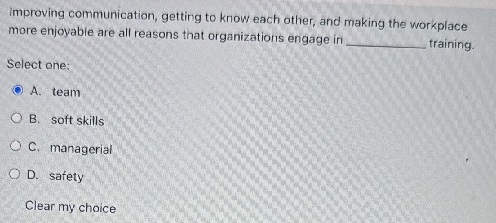  Improving communication, getting to know each other, and making the workplace
