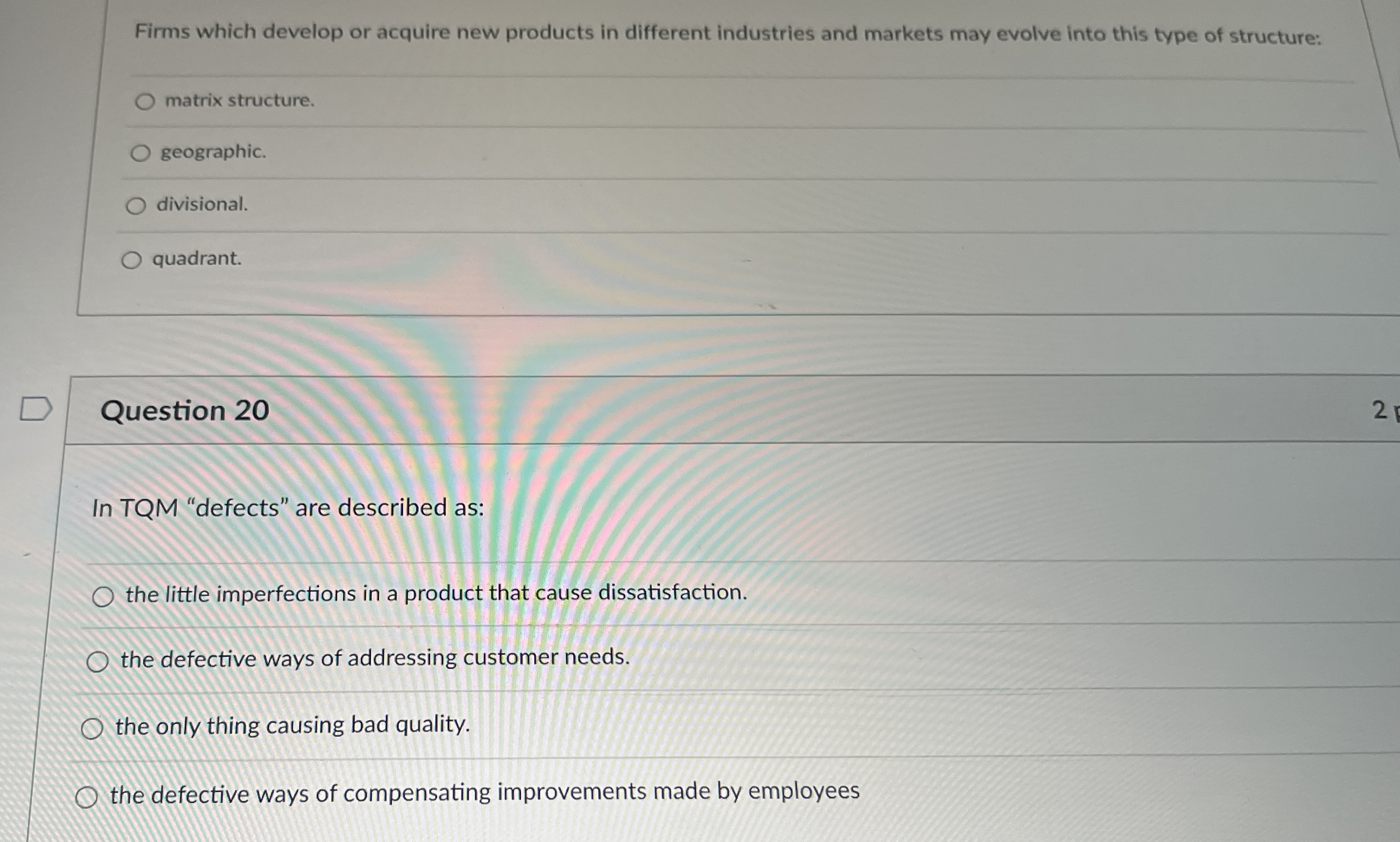  Firms which develop or acquire new products in different industries and