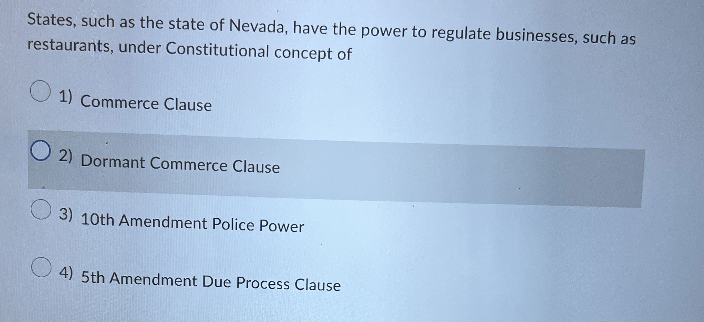  I need answer for this question States, such as the state