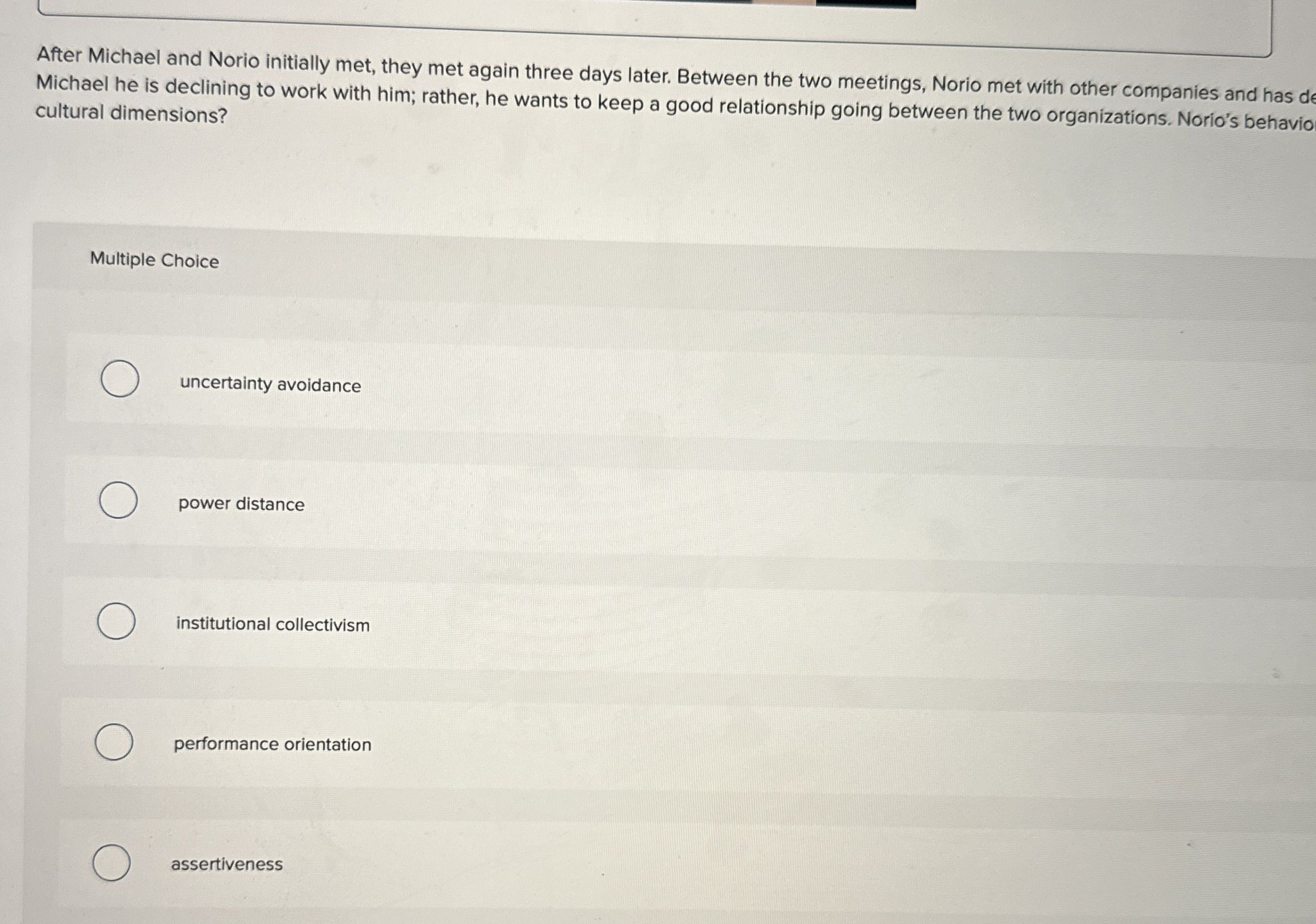  After Michael and Norio initially met, they met again three days
