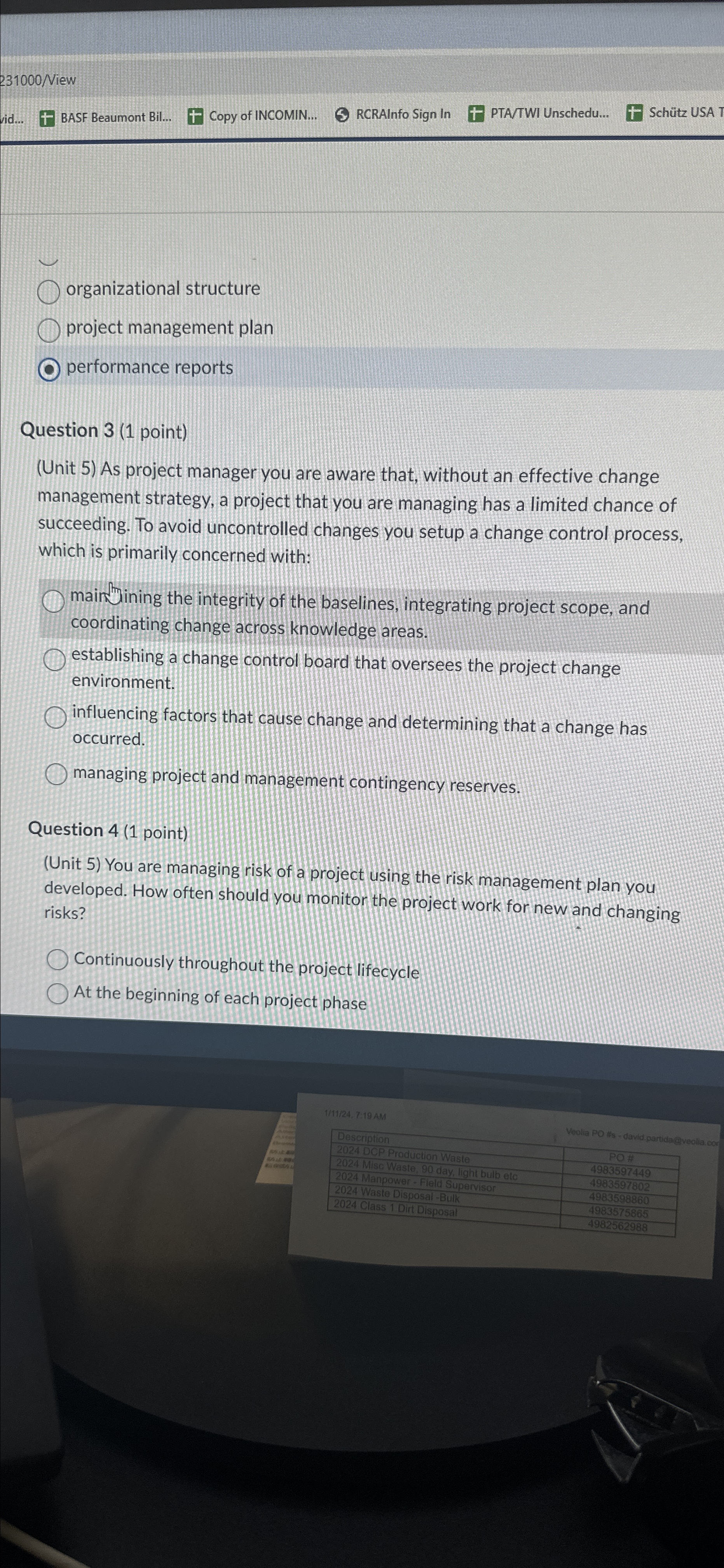  231000/Niew BASF Beaumont Bil. Copy of INCOMIN... RCRAlnfo Sign In PTA/TWI