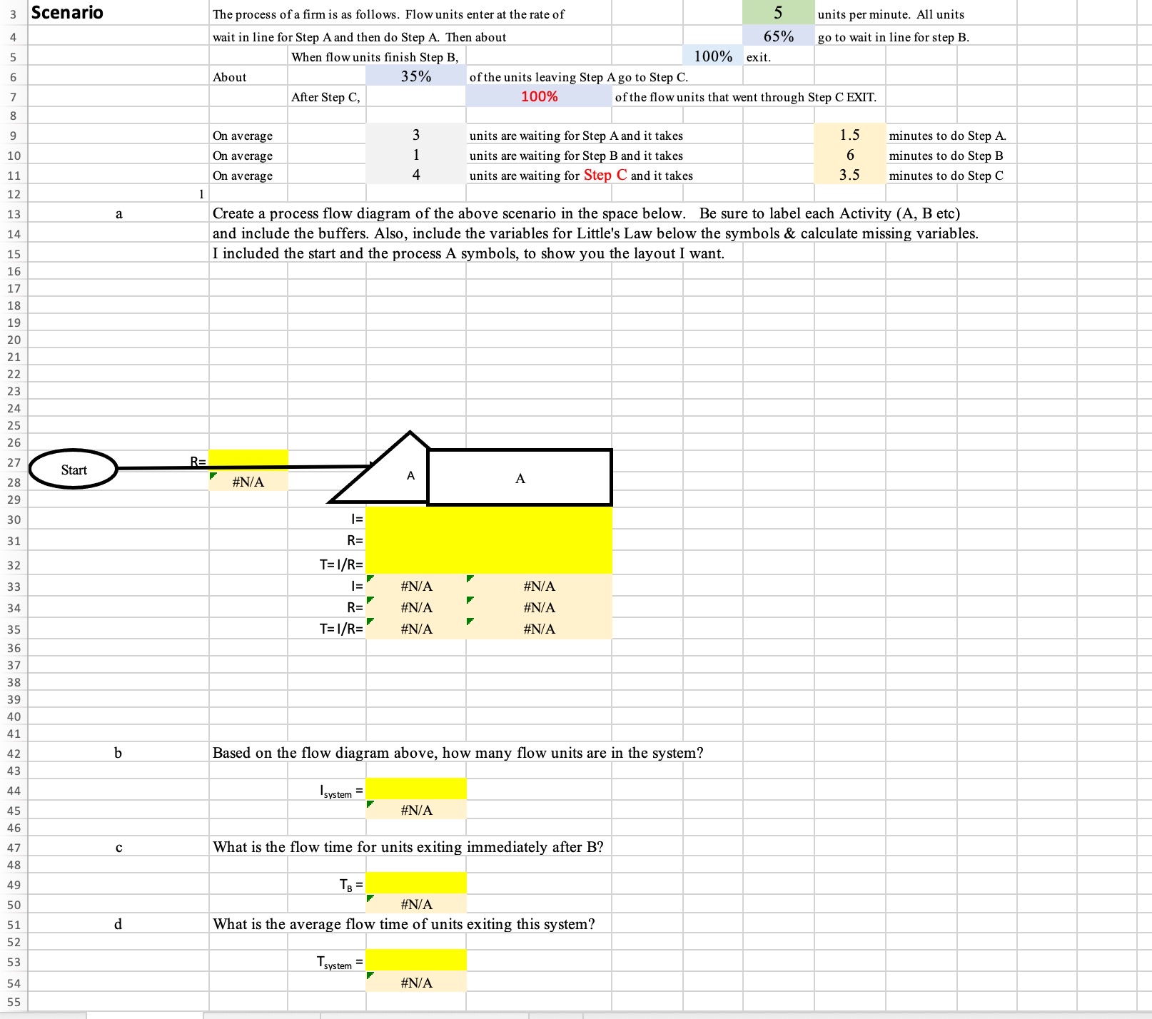  Fill in the empty cells with a formula And create a
