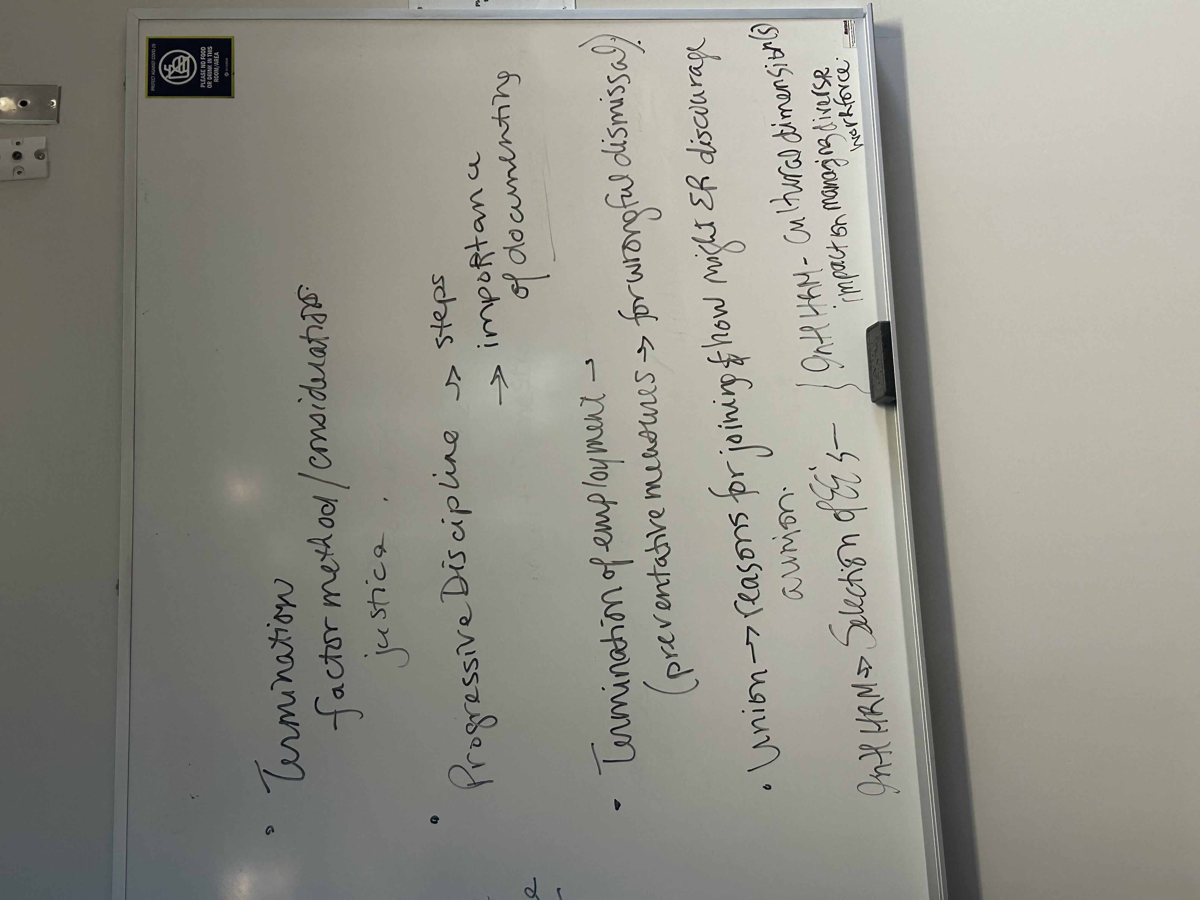  Termination factor method / cmsideratios. justica. Progressive Discipline steps importance of