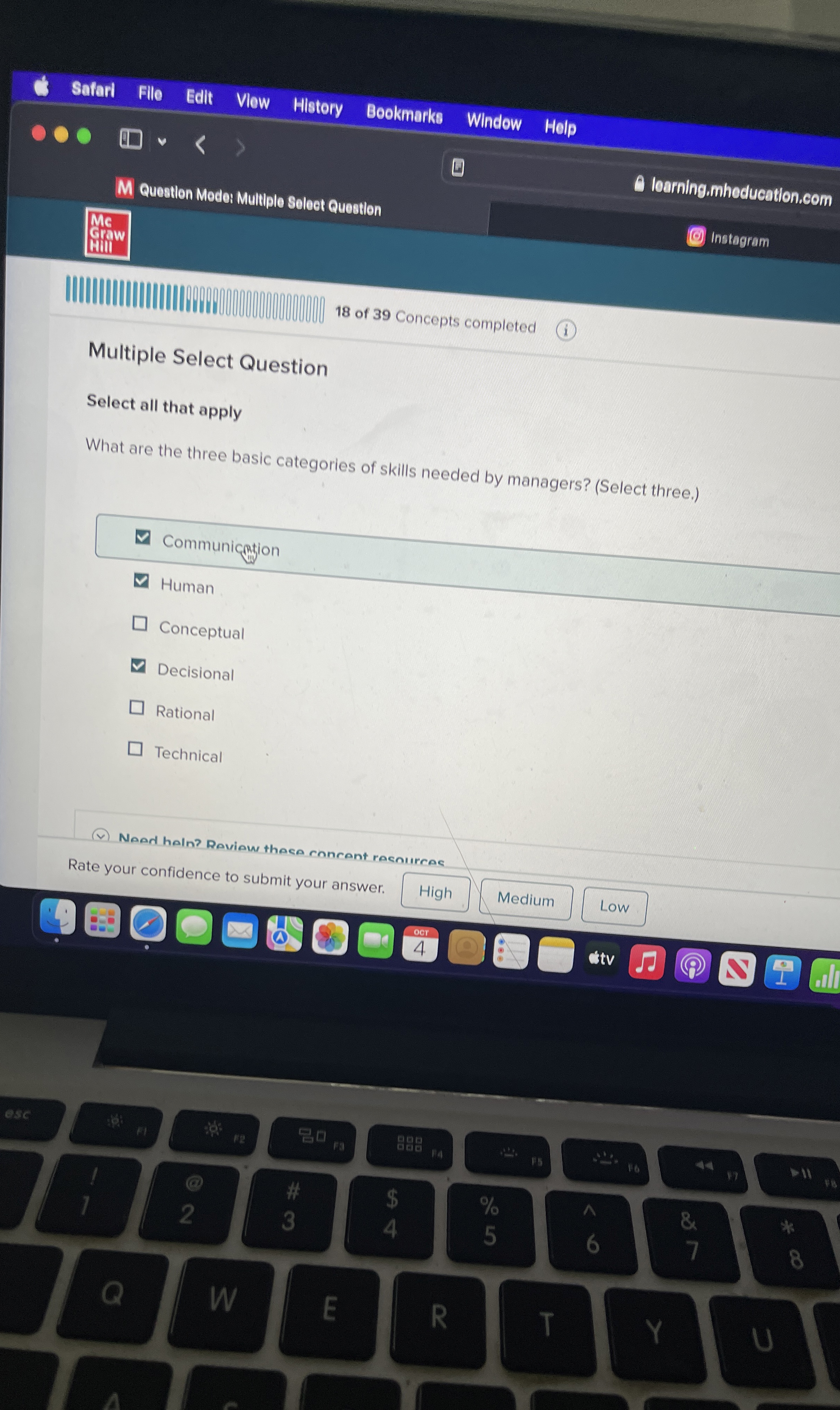  Multiple Select Question Select all that apply What are the three