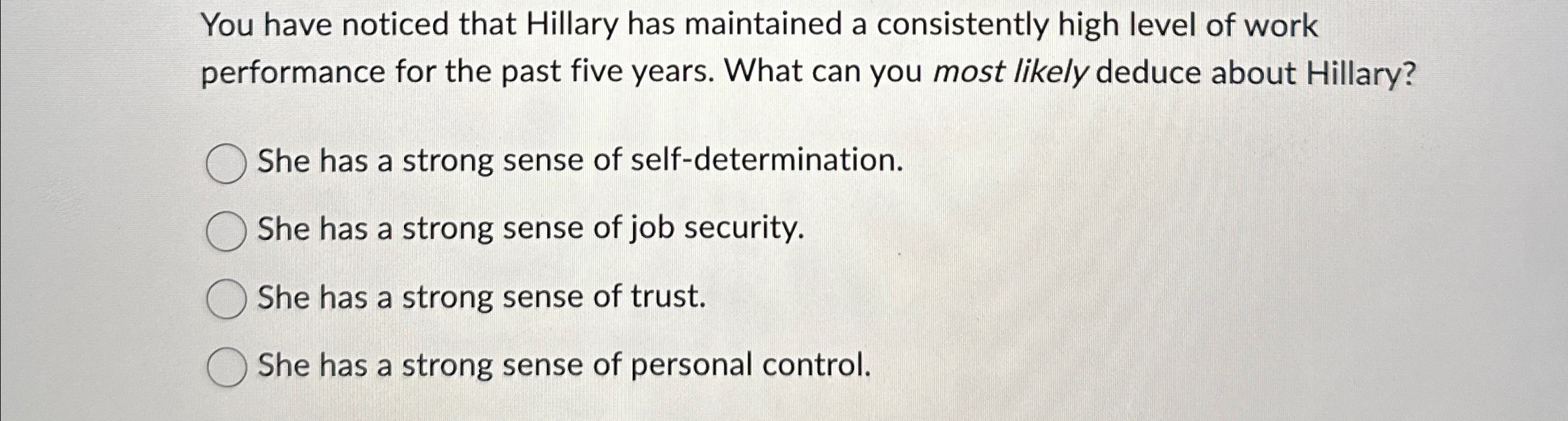  You have noticed that Hillary has maintained a consistently high level