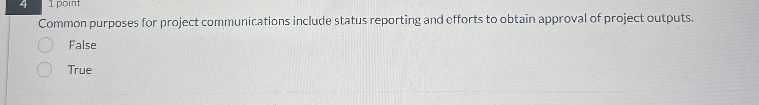  Common purposes for project communications include status reporting and efforts to