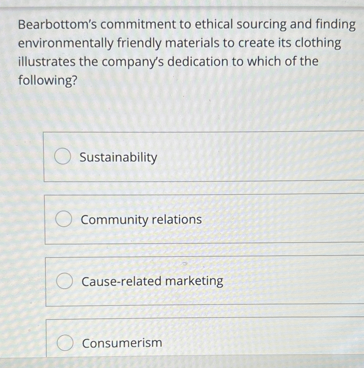  Bearbottom's commitment to ethical sourcing and finding environmentally friendly materials to