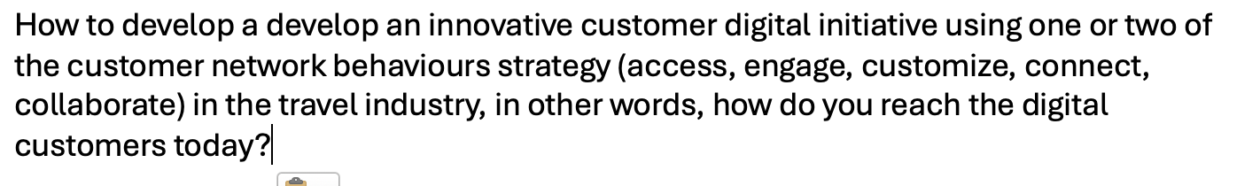  How to develop a develop an innovative customer digital initiative using
