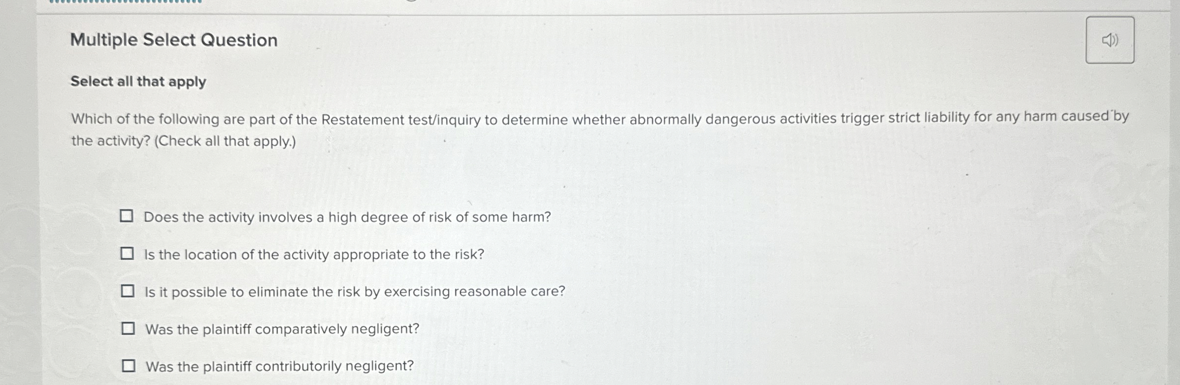  Multiple Select Question Select all that apply Which of the following