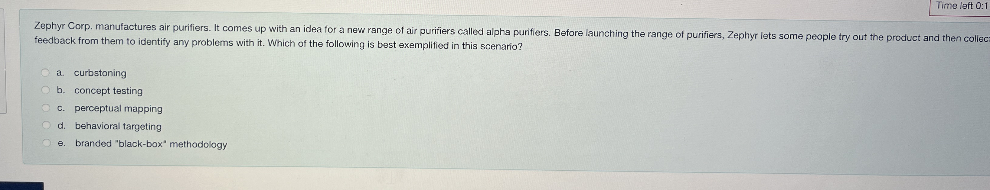  feedback from them to identify any problems with it. Which of