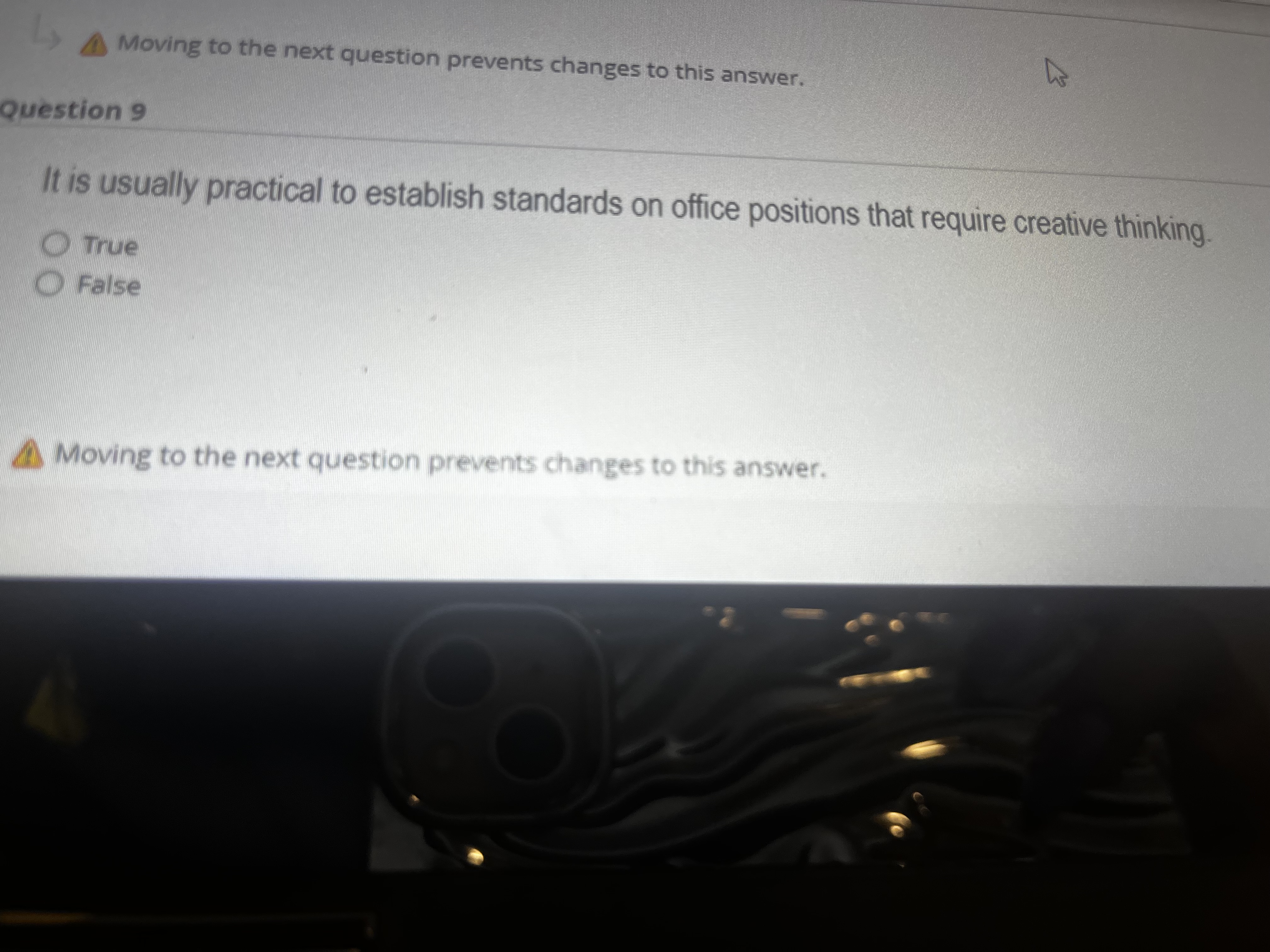  Moving to the next question prevents changes to this answer. Question