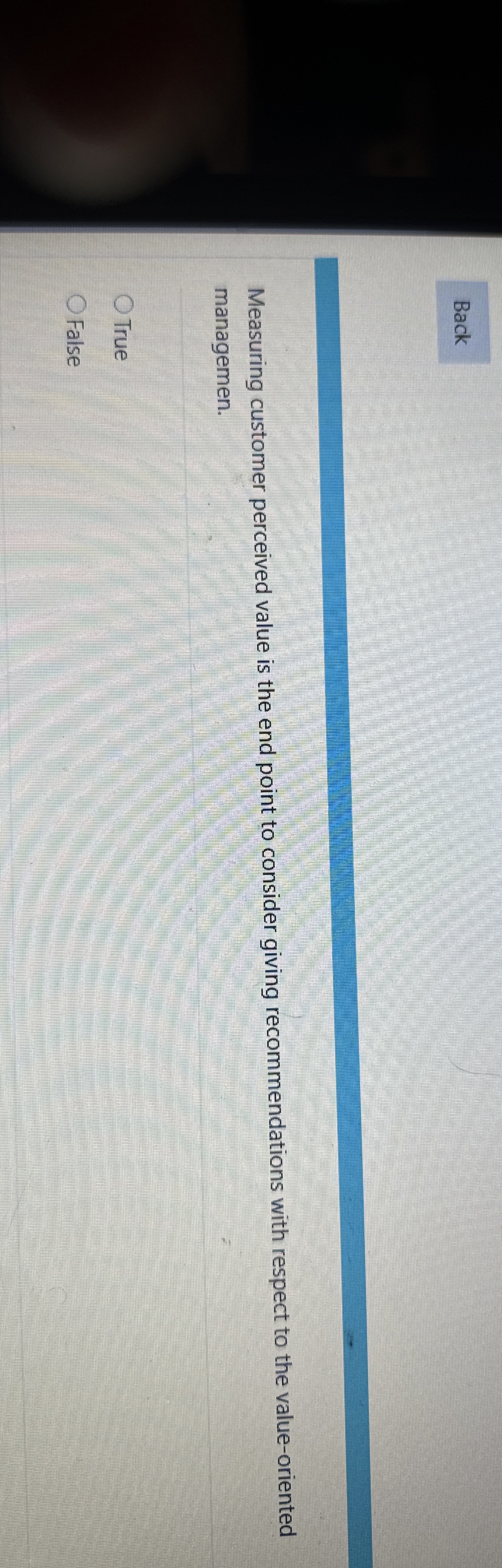  Measuring customer perceived value is the end point to consider giving
