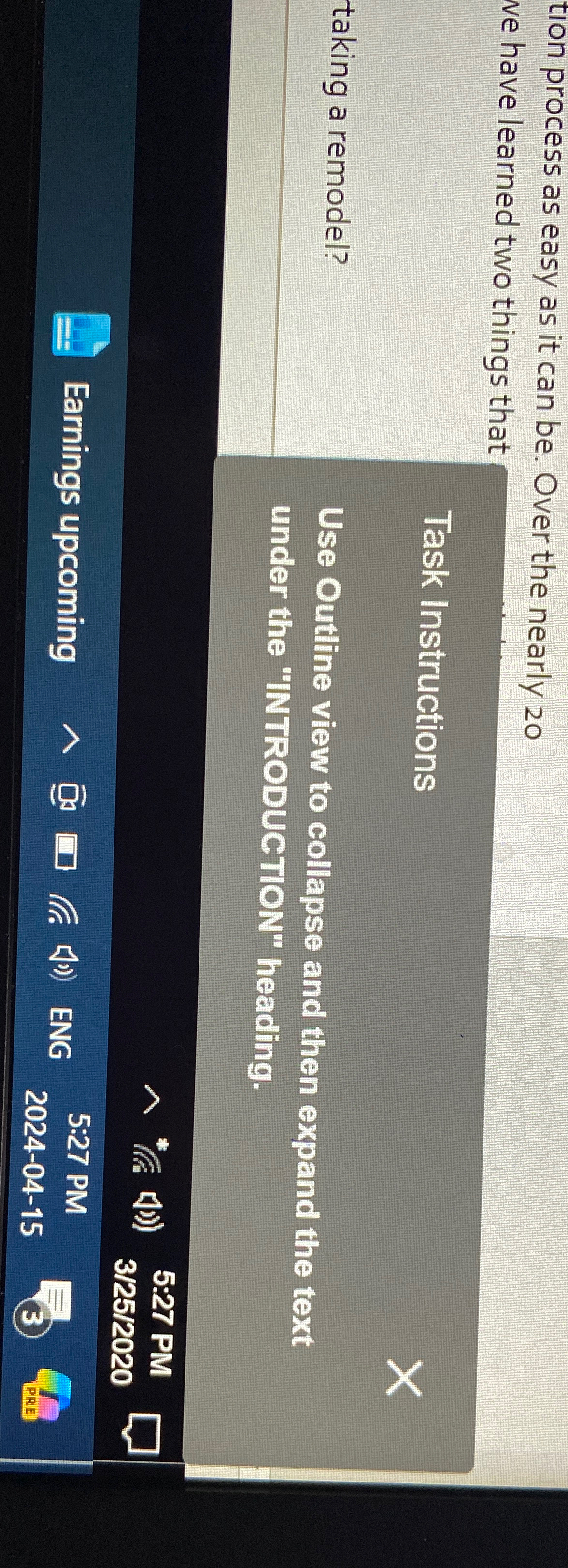  tion process as easy as it can be. Over the nearly