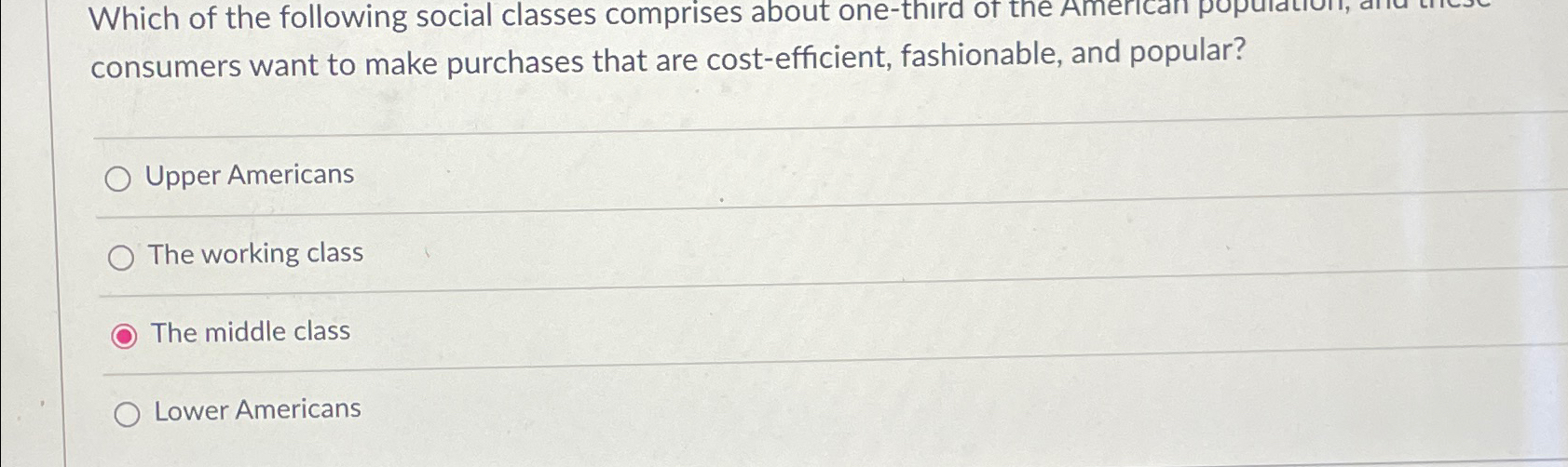  consumers want to make purchases that are cost-efficient, fashionable, and popular?