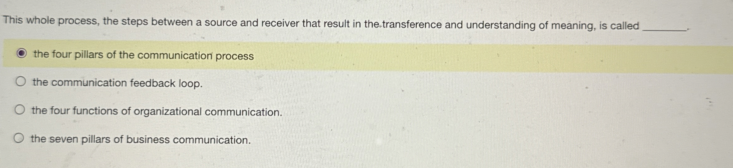  This whole process, the steps between a source and receiver that