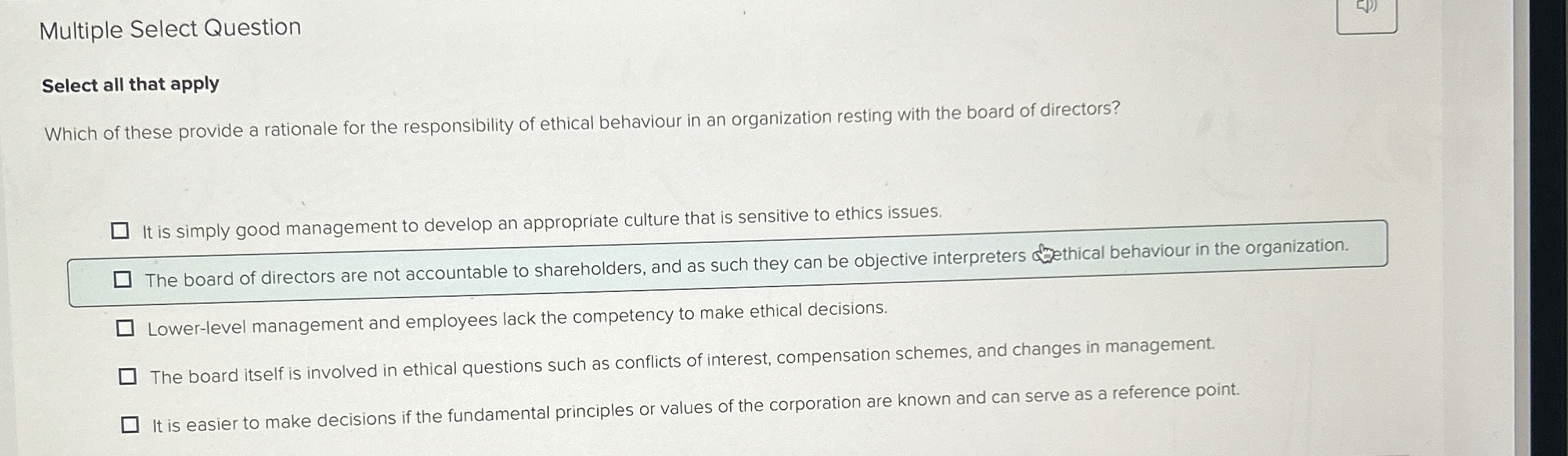  Multiple Select Question Select all that apply Which of these provide