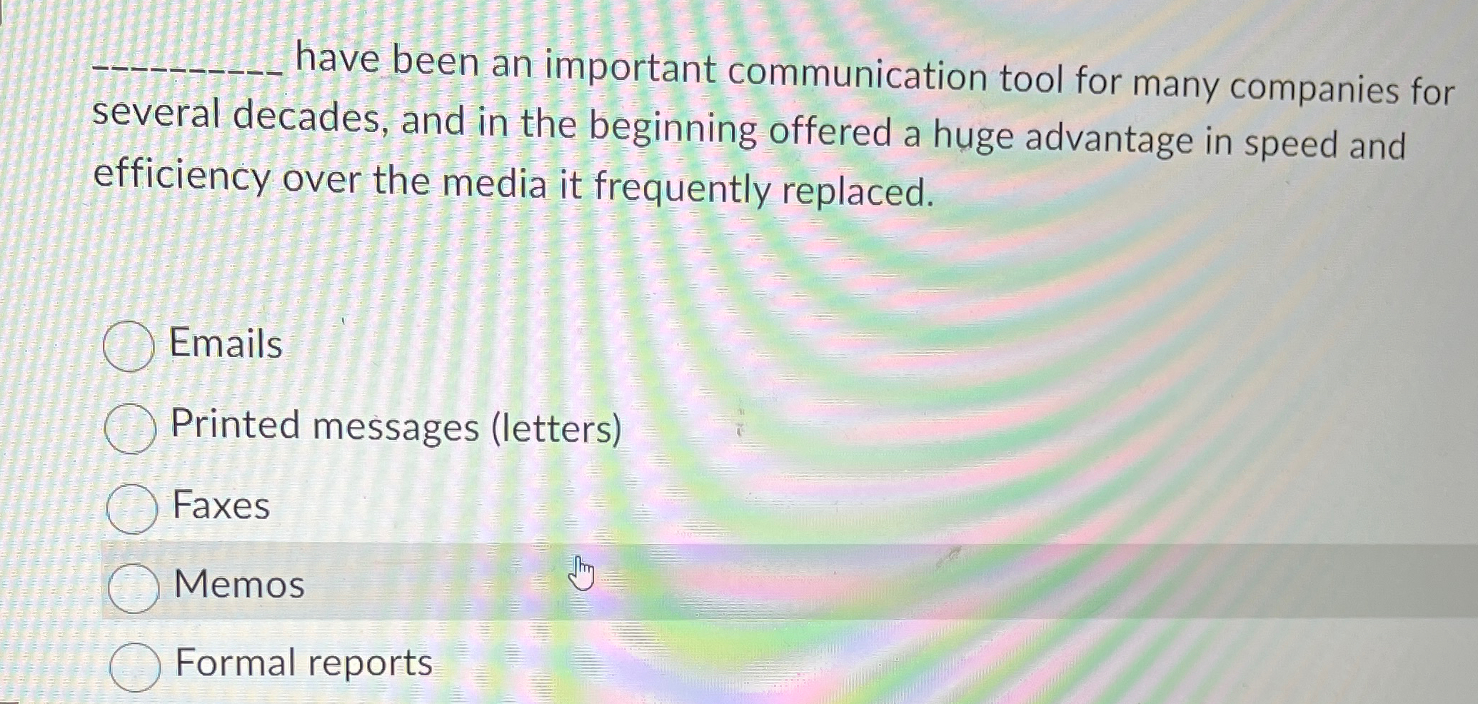  q, have been an important communication tool for many companies for