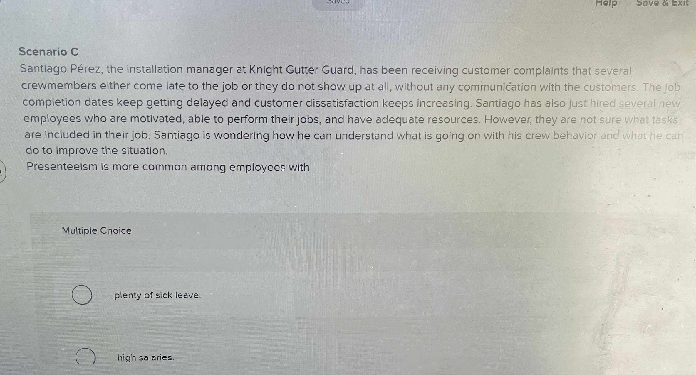  The triple-bottom-line philosophy says Multiple Choice companies should pay three times