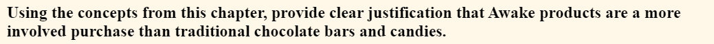  Using the concepts from this chapter, provide clear justification that Awake