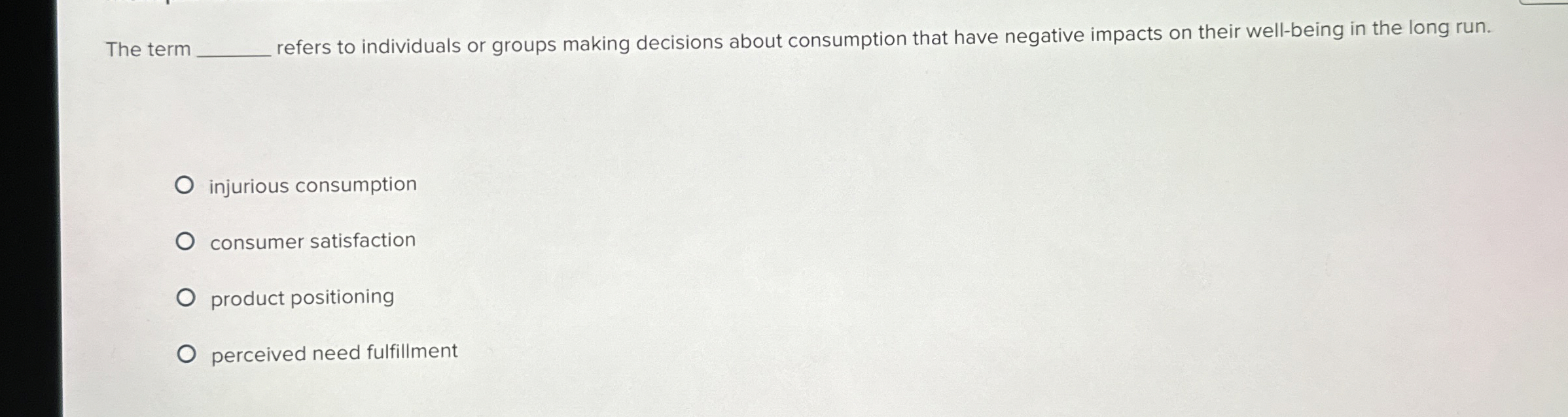  The term q, refers to individuals or groups making decisions about