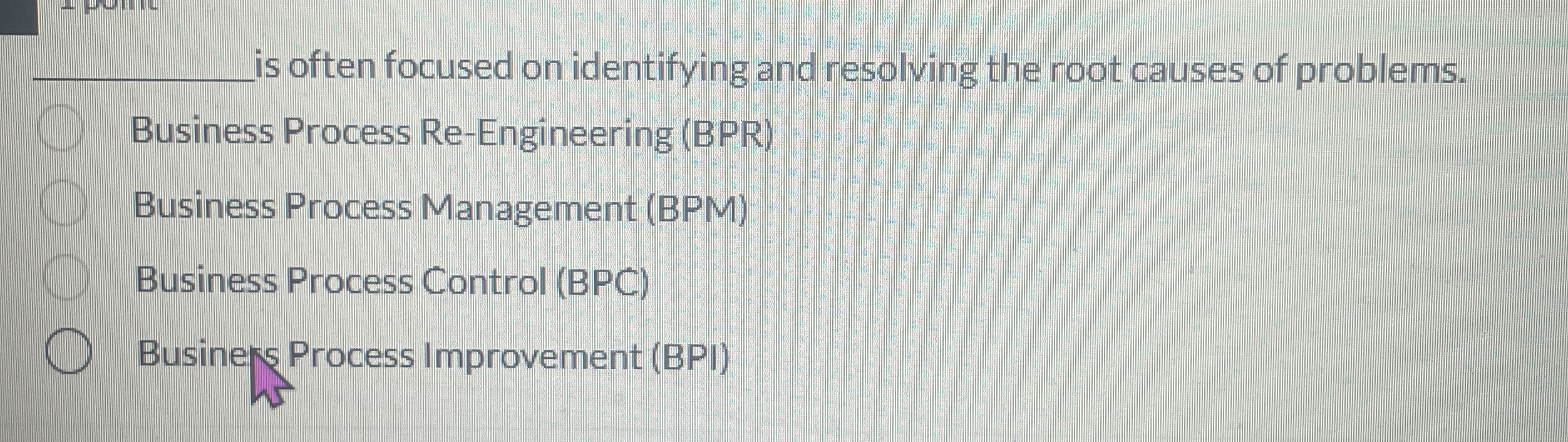  q, is often focused on identifying and resolving the root causes