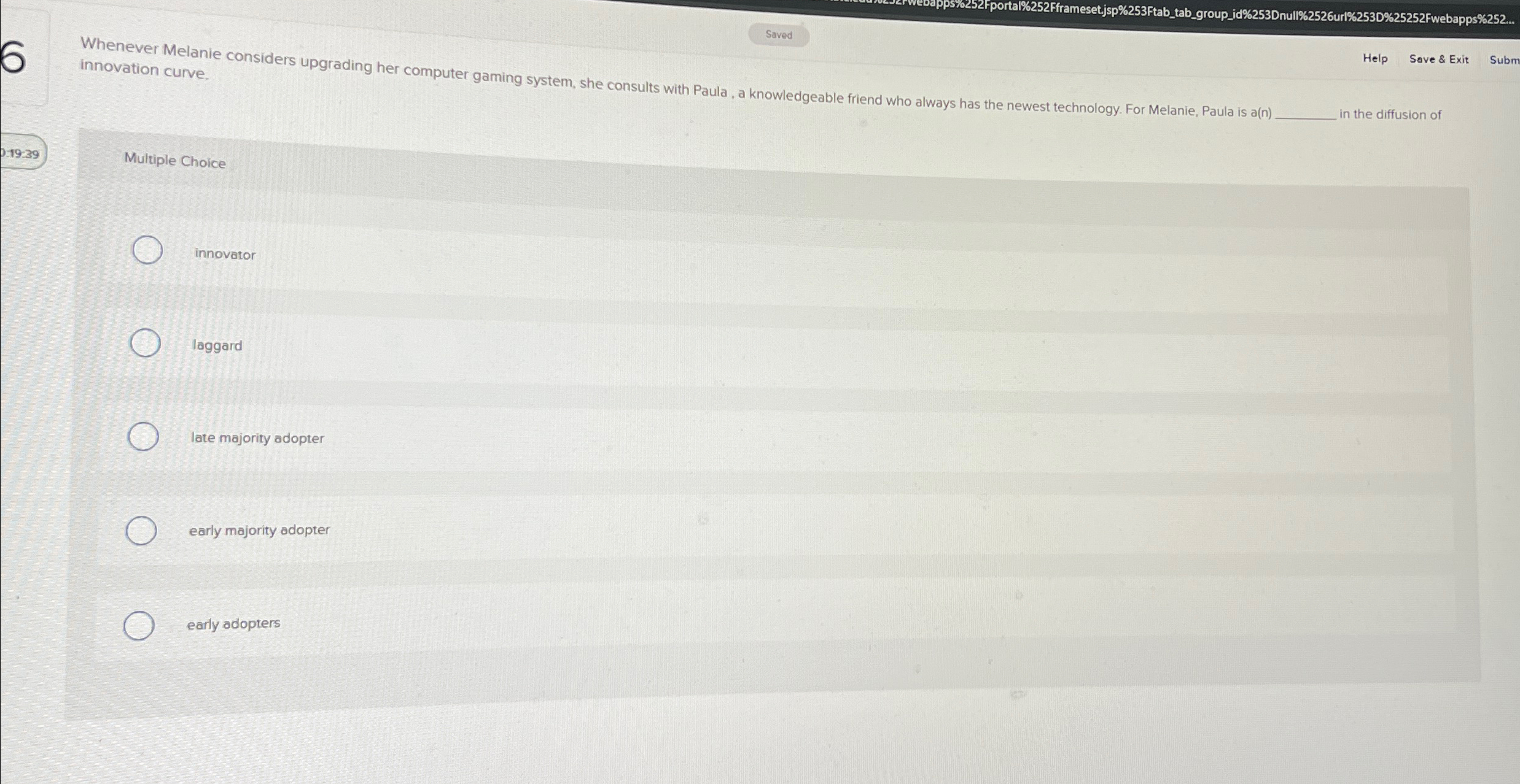  6 Whenever Melanie considers upgrading her computer gaming system, she consults