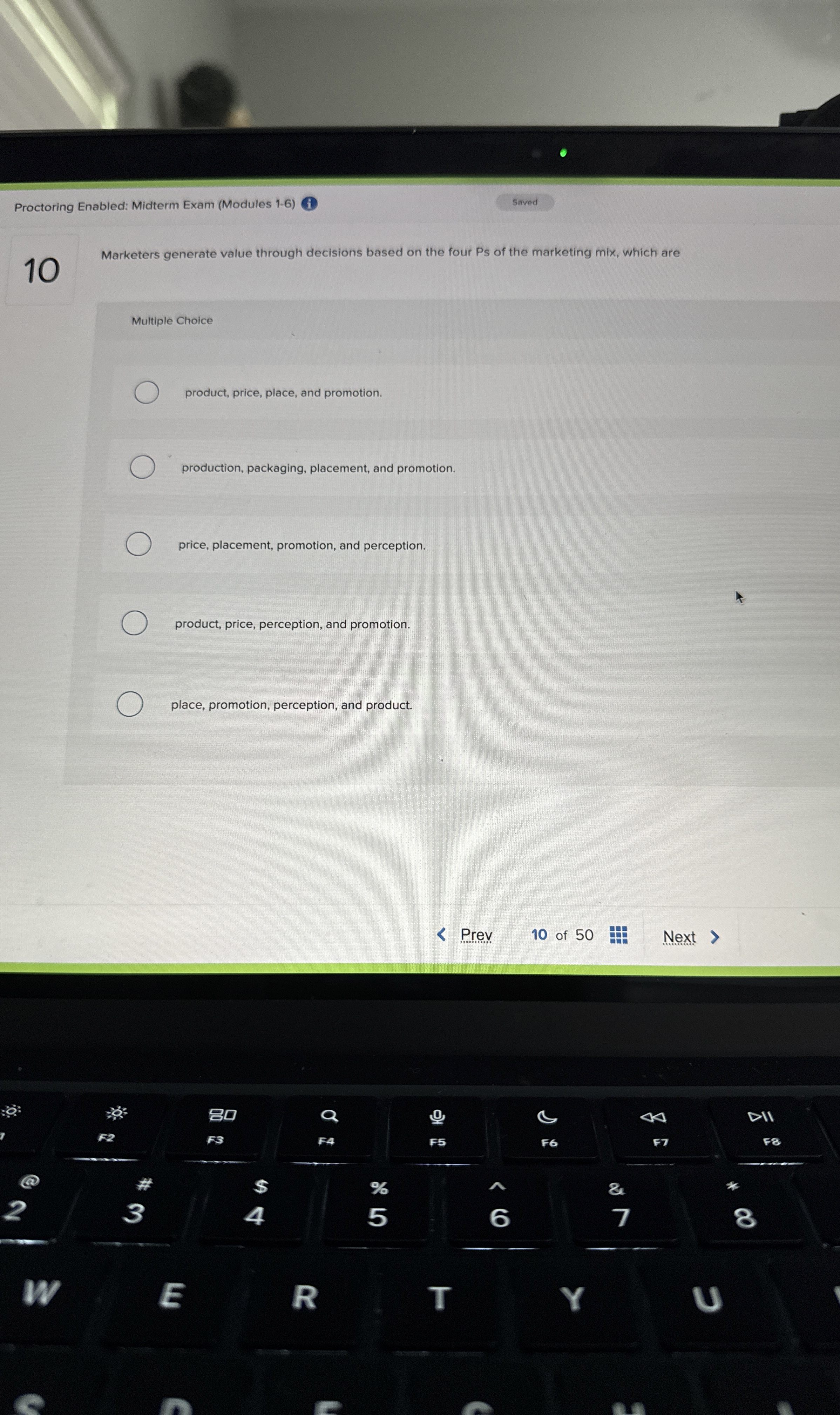  Marketers generate value through decisions based on the four Ps of