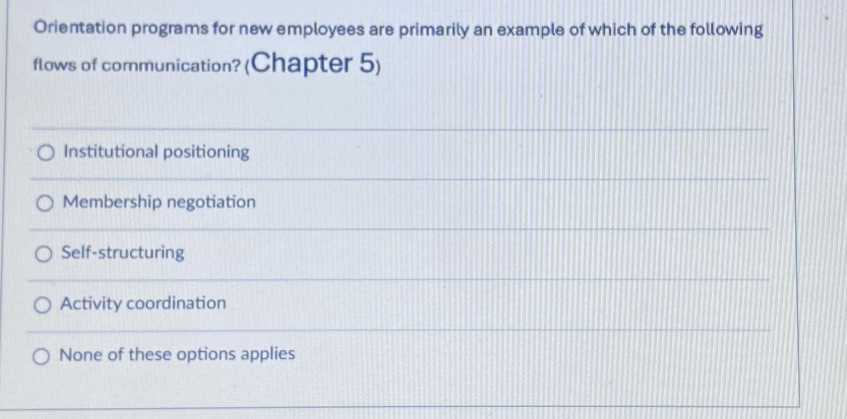  According to the "AUR" framework for analyzing power struggles in organizational
