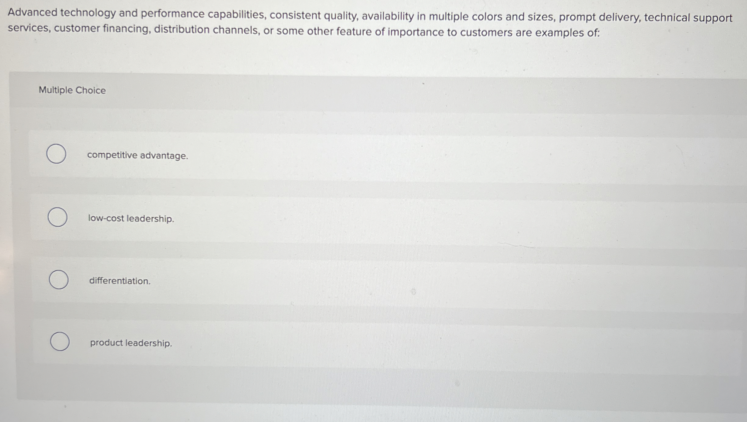  Advanced technology and performance capabilities, consistent quality, availability in multiple colors