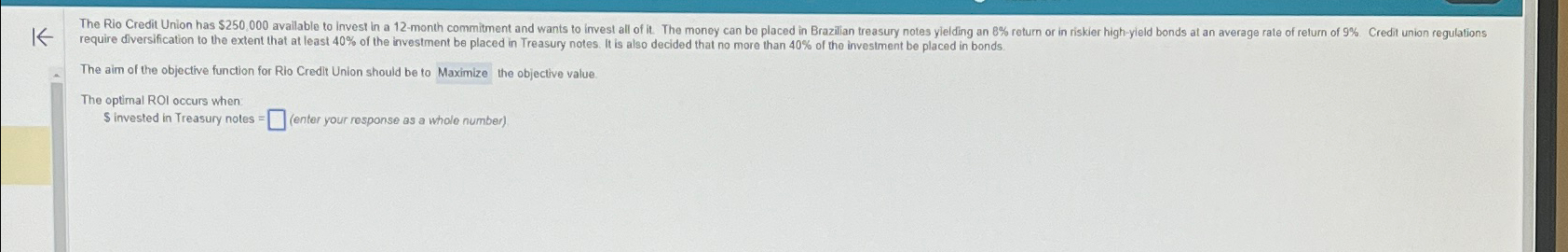  require diversification to the extent that at least 40% of the