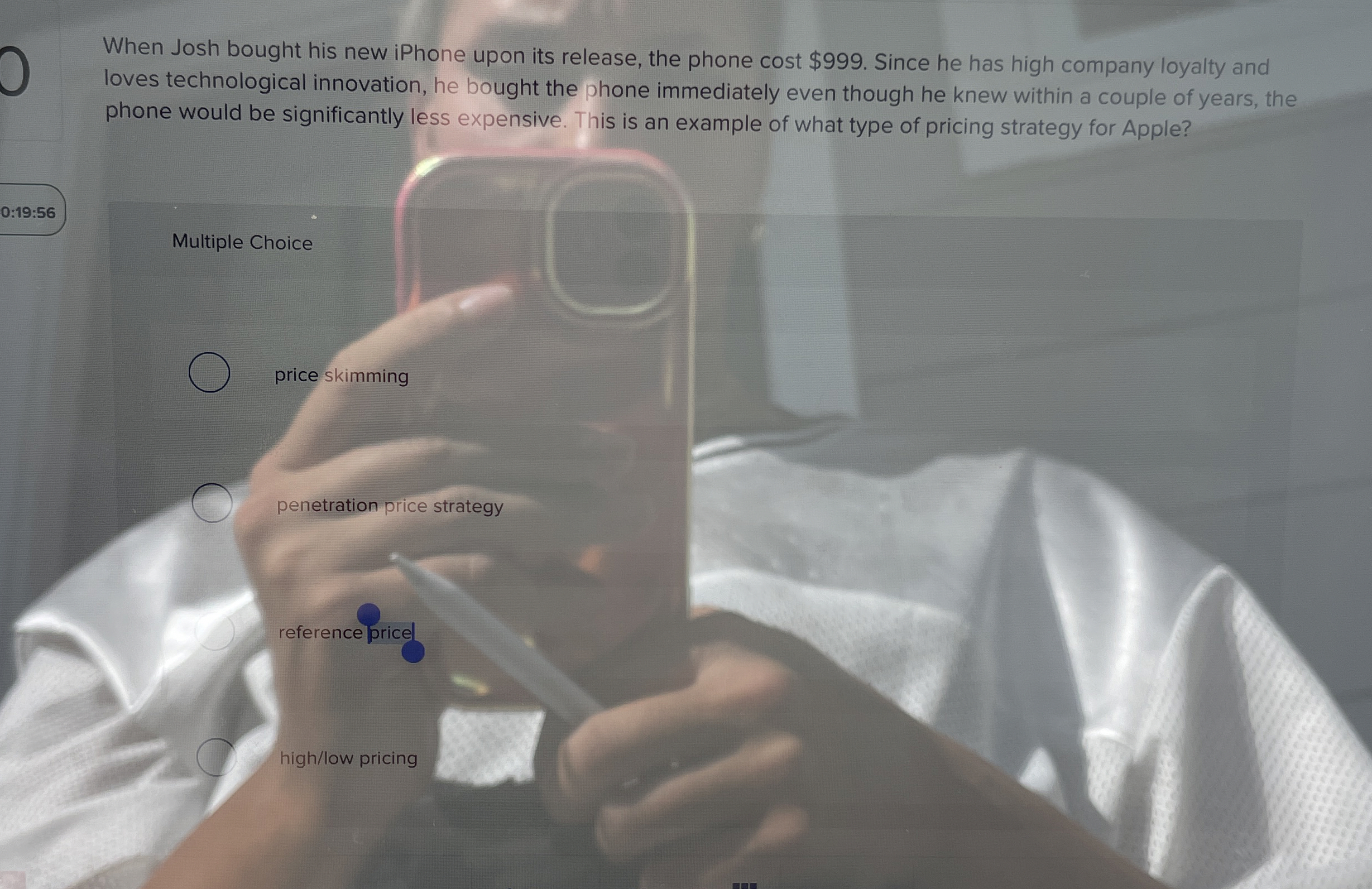  When Josh bought his new iPhone upon its release, the phone