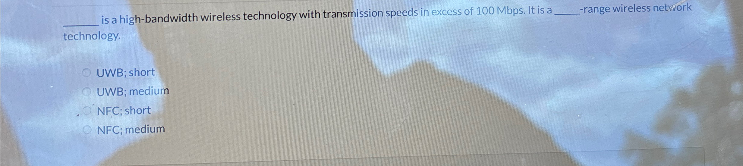  q, is a high-bandwidth wireless technology with transmission speeds in excess