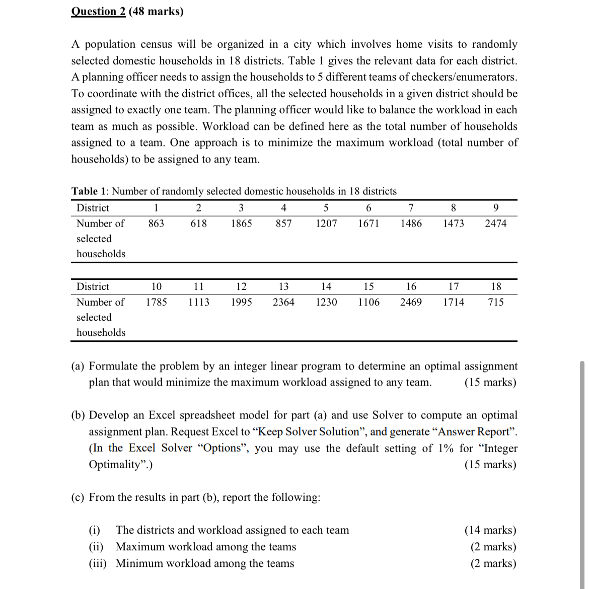  CB2203 Data-Driven Business Modeling Assignment 2 Please save your files as